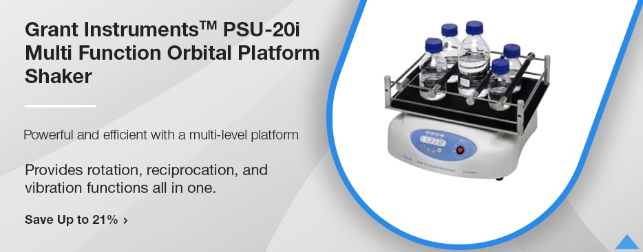 Grant InstrumentsTM PSU-20i  Multi Function Orbital Platform  Shaker