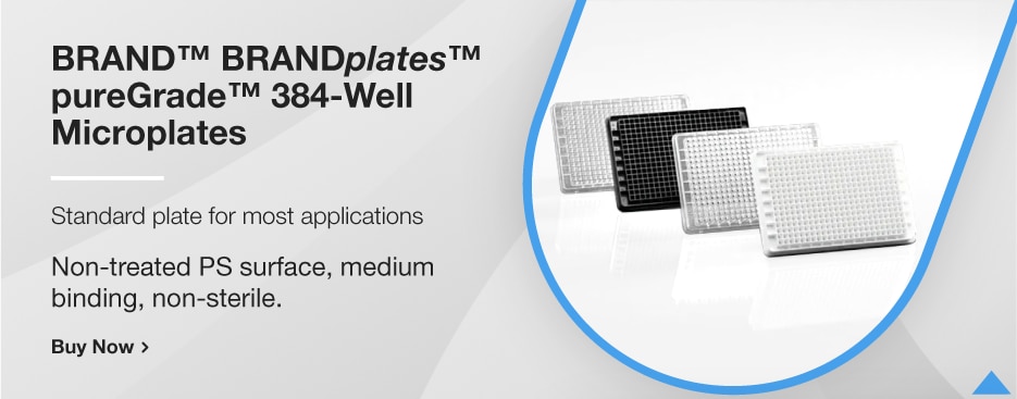 BRAND™ BRANDplates™ pureGrade™ 384-Well Microplates